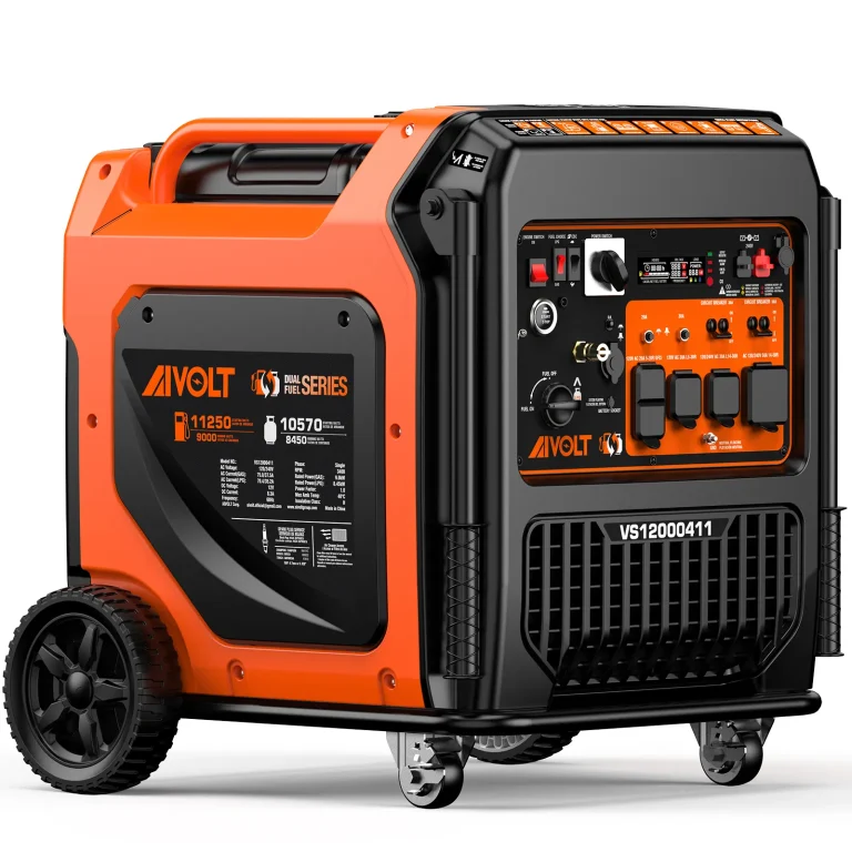 AIVOLT 11250 Wattages Dual Fuel Portable Inverter Generator