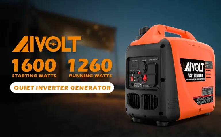 AIVOLT Quiet Inverter Generator 1600W