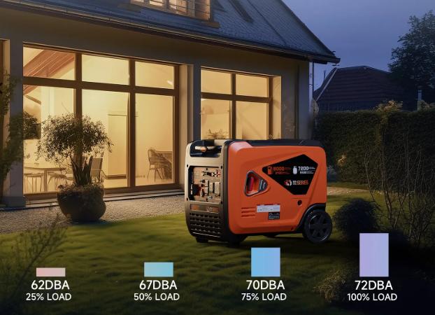 AIVOLT Dual Fuel Super Quiet Inverter Generator