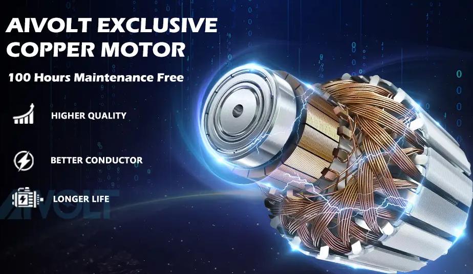 Powerful Exclusive Copper Motor