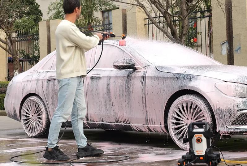 Portable Electric Pressure Washer Application