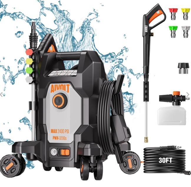 Portable Electric Pressure Washer system