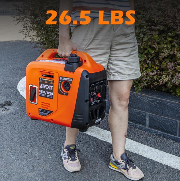 AIVOLT 1600W Super Quiet Inverter Generator