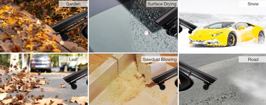 Cordless Leaf Blower Vacuum Mulcher Works