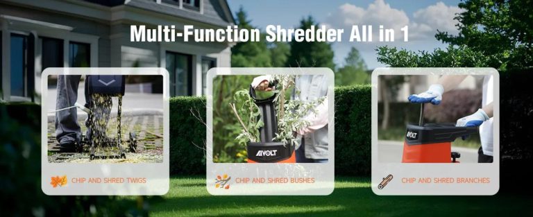 AIVOLT Electric Wood Chipper Shredder