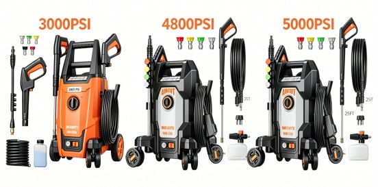 Choosing PSI for a Pressure Washer