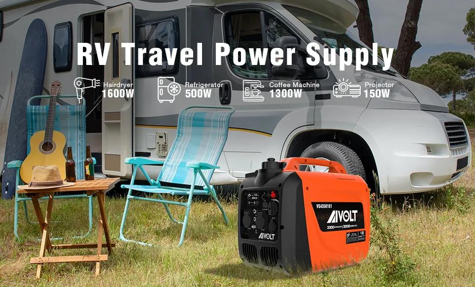 Inverter generator for RV