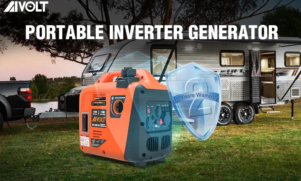 Portable inverter generator for RV use
