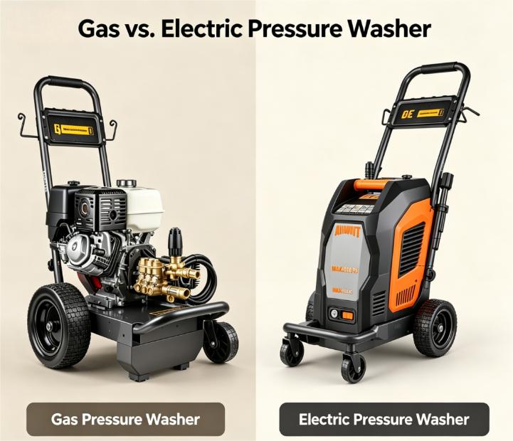 Gas vs. Electric Pressure Washer