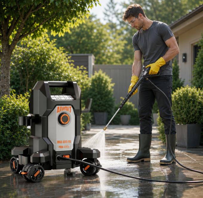 Pressure Wash a House