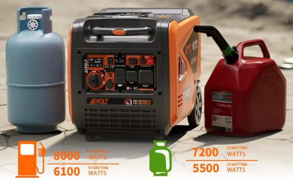 Dual Fuel Generator